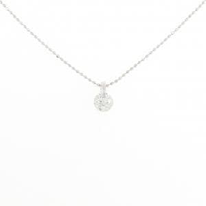 K18WG ダイヤモンド ネックレス 0.50CT