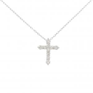 PT900/PT850 クロス ダイヤモンド ネックレス 0.50CT