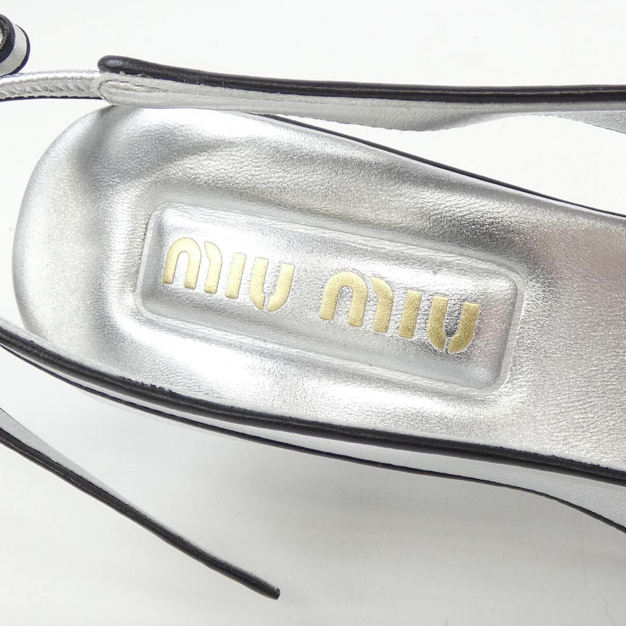 ミュウミュウ MIU MIU スリングバック 5E430E パンプス