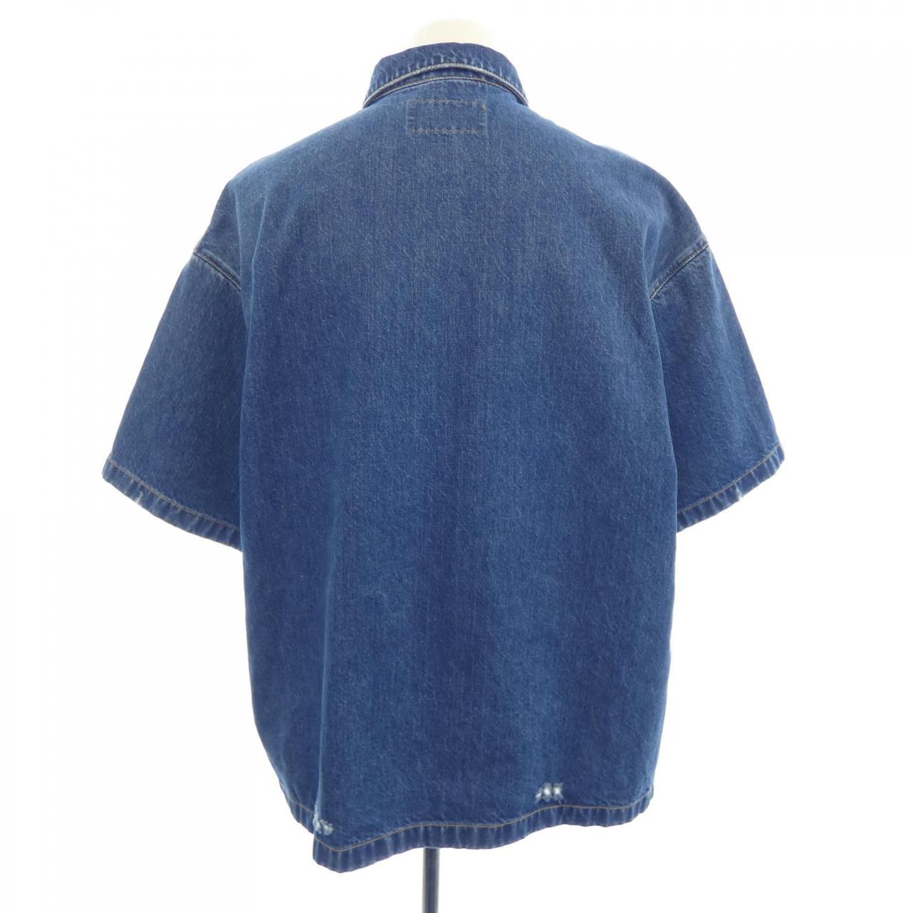 プラダ PRADA トライアングルロゴ GEC067 S212 10GG S／Sシャツ