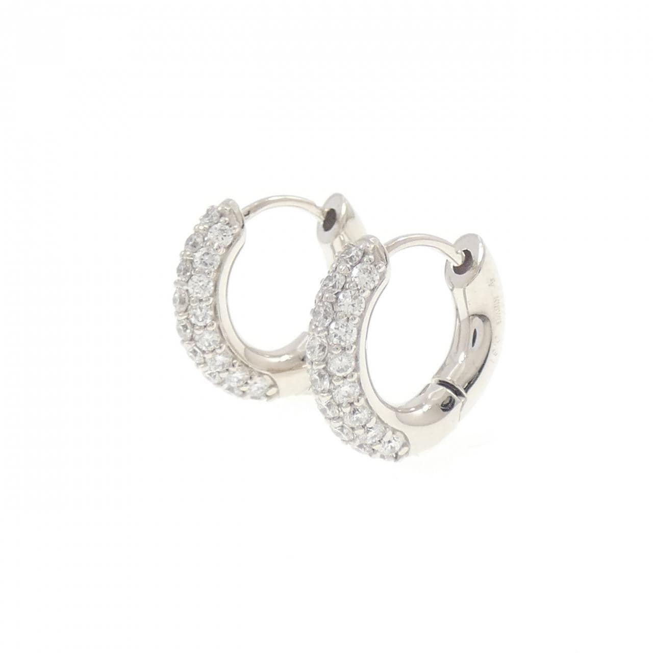 ポンテヴェキオ パヴェ ピアス 0.62CT
