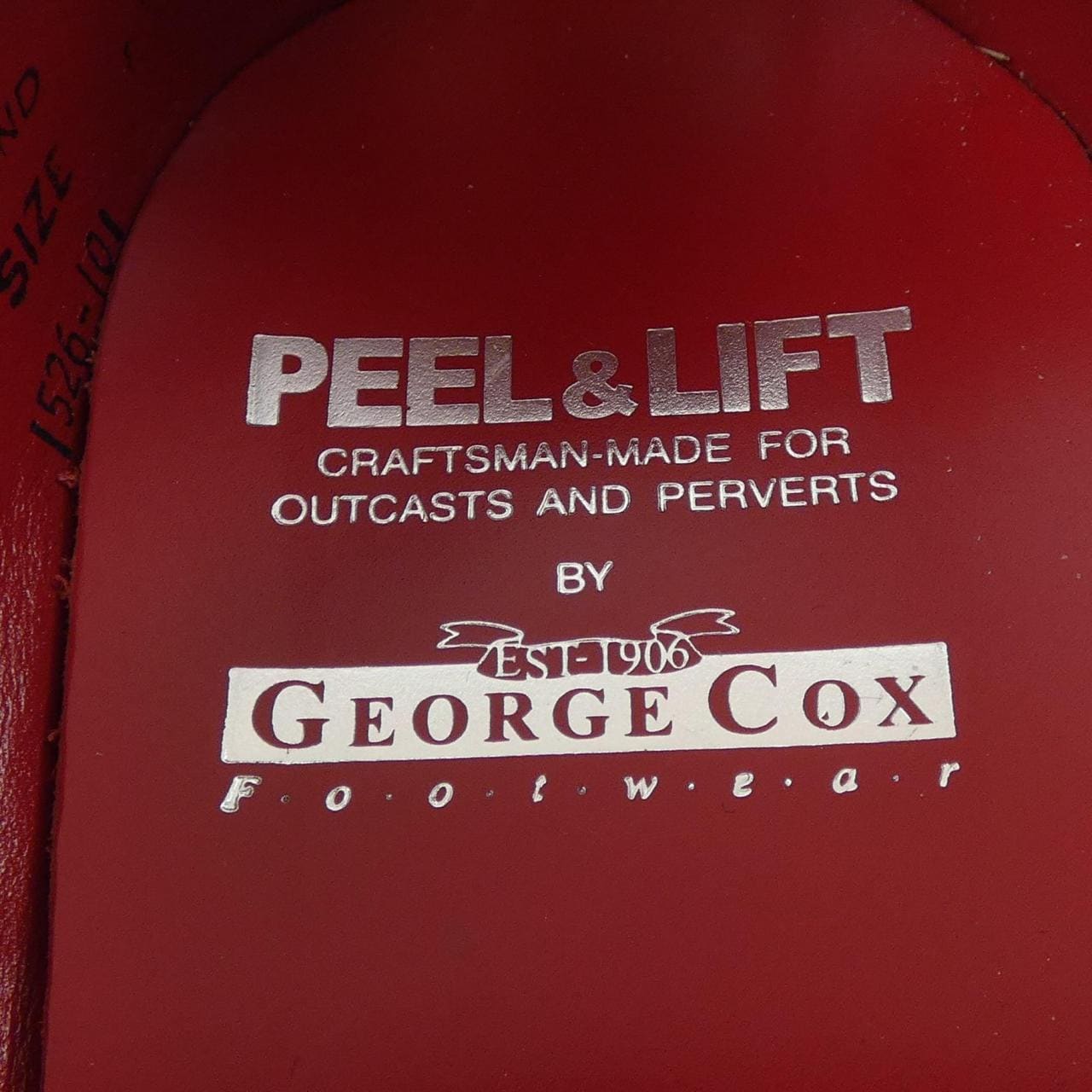 ジョージコックス GEORGE COX PEEL＆LEFT シューズ