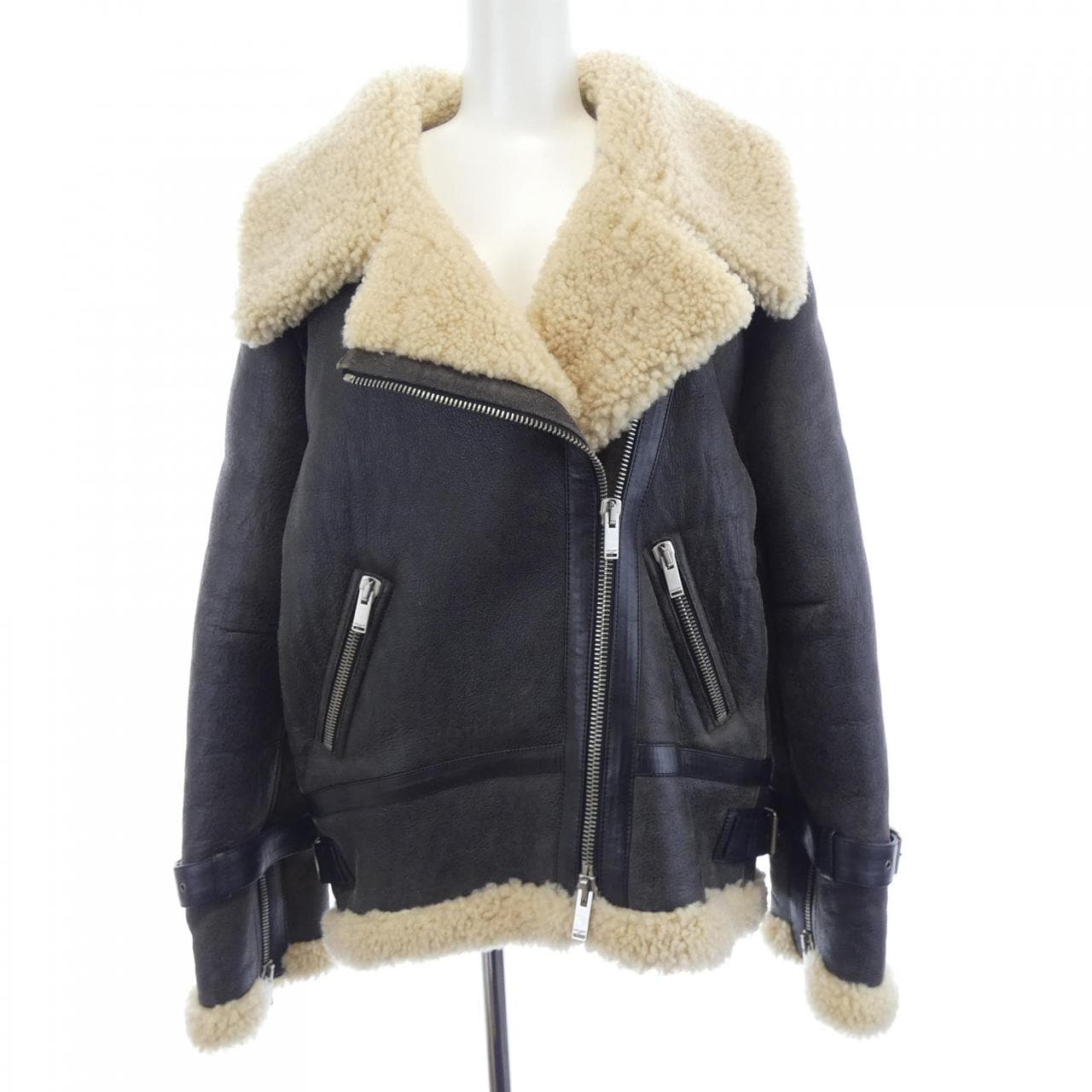 サンローラン SAINT LAURENT 755825 YCOW2 ムートンジャケット