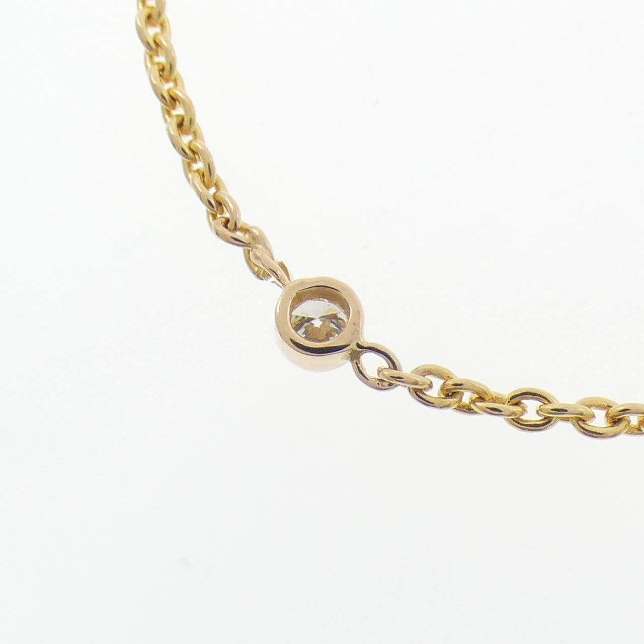 750YG ダイヤモンド ネックレス