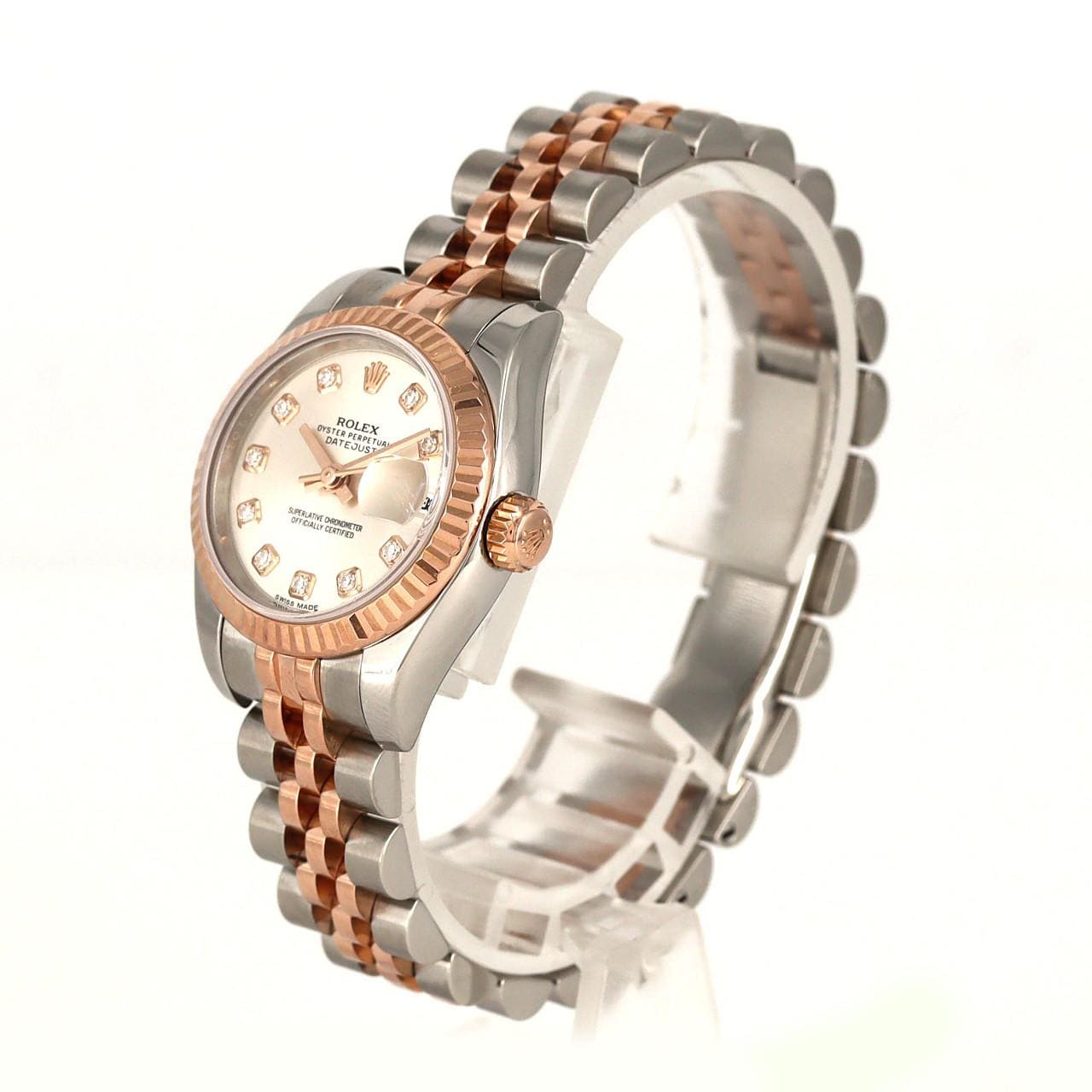 ロレックス デイトジャスト 179171G SSxPG 自動巻 ランダム番