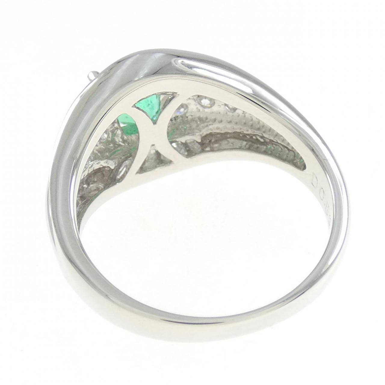 PT エメラルド リング 0.60CT