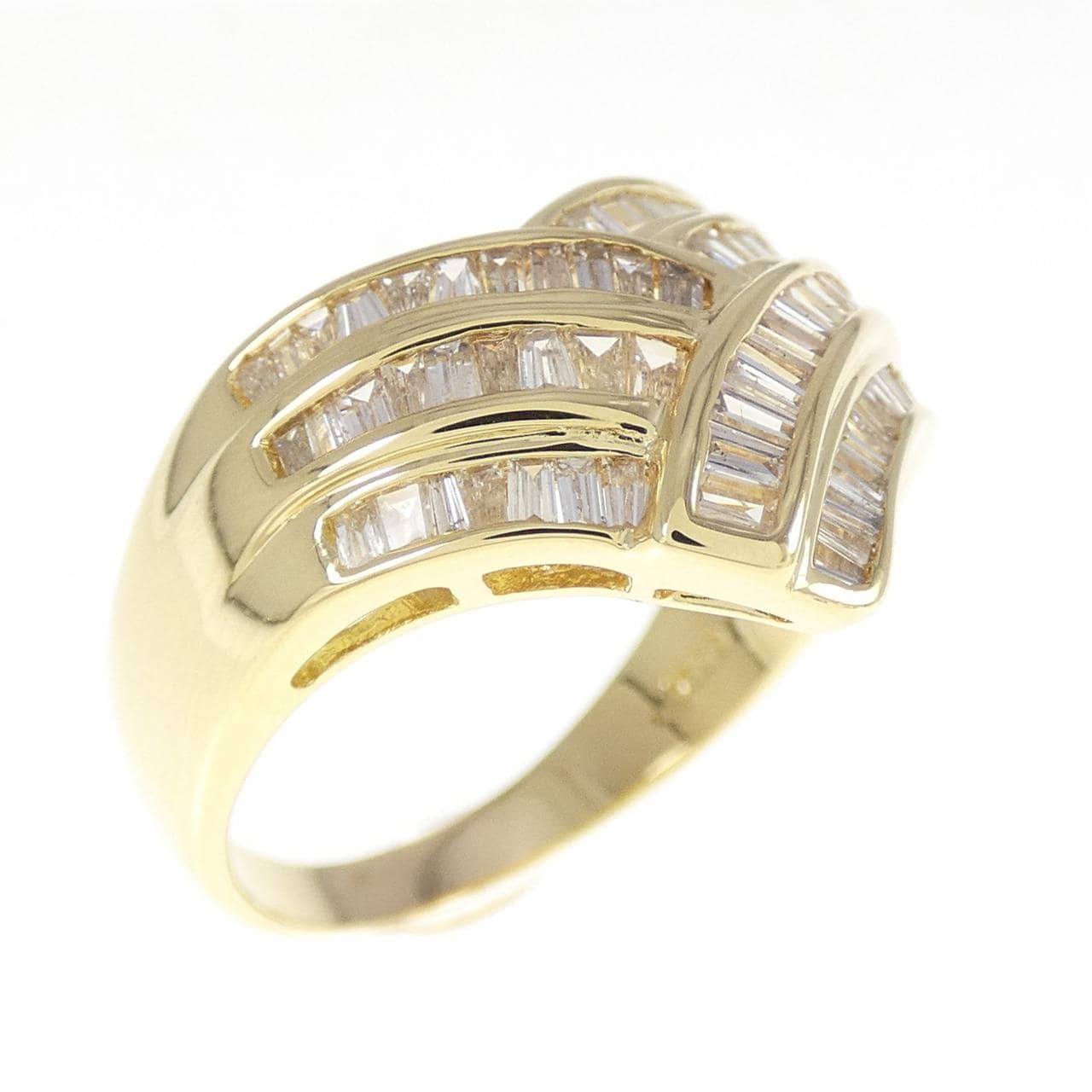 K18YG ダイヤモンド リング 1.00CT