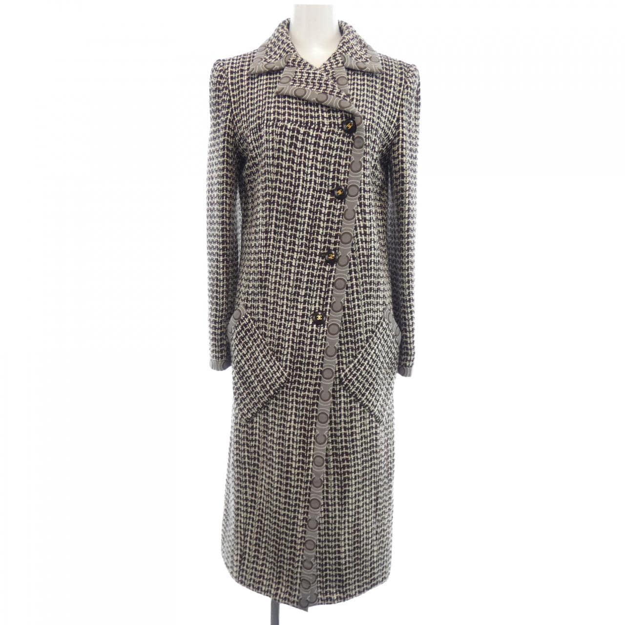 【ヴィンテージ】シャネル CHANEL P18237W02836 01A コート