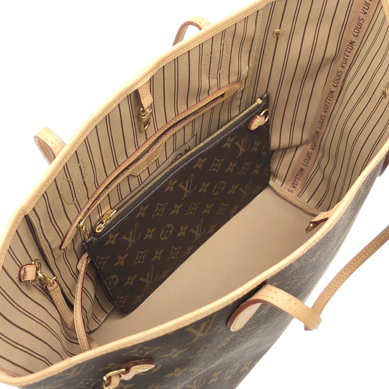 ルイヴィトン モノグラム ネヴァーフル MM M46975 バッグ