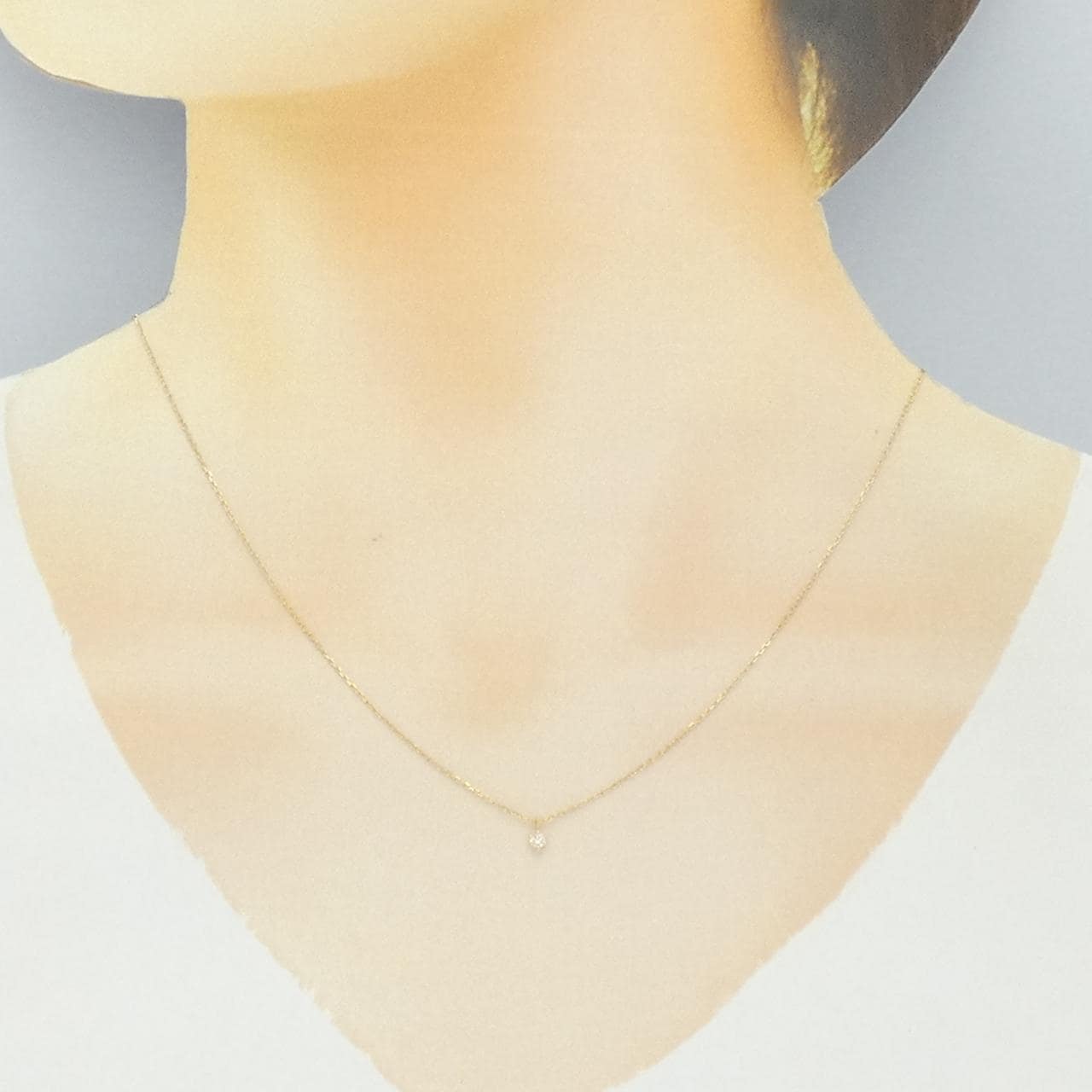 4゜C ダイヤモンド ネックレス