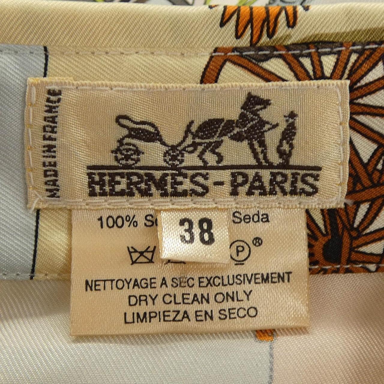 エルメス HERMES THE BULL&MOUTH REGENT'S CIRCUS PICCADILL ツイルレーヌ. シャツ
