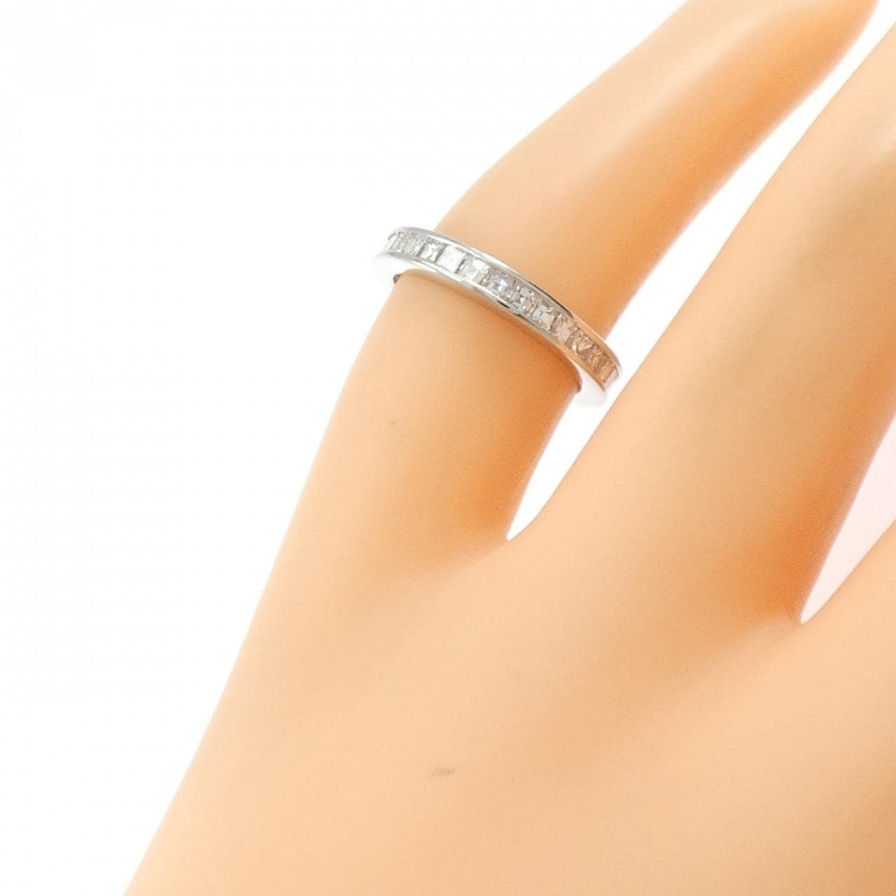 PT900 フルエタニティ ダイヤモンド リング 1.15CT