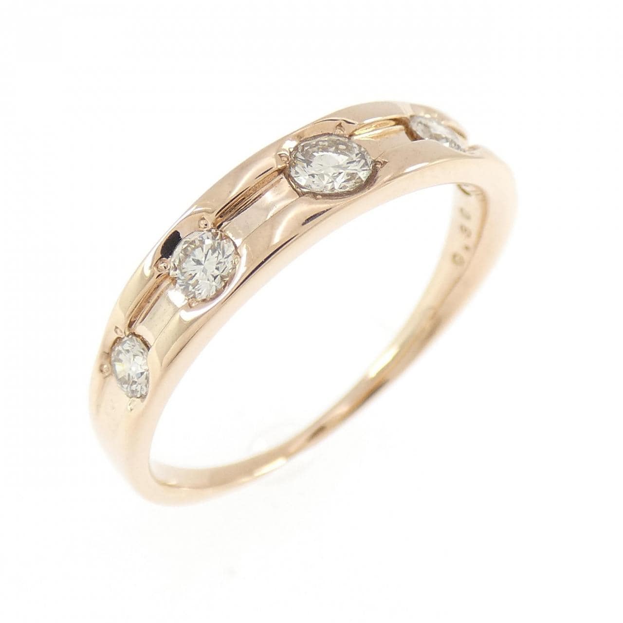 K18PG ダイヤモンド リング 0.30CT