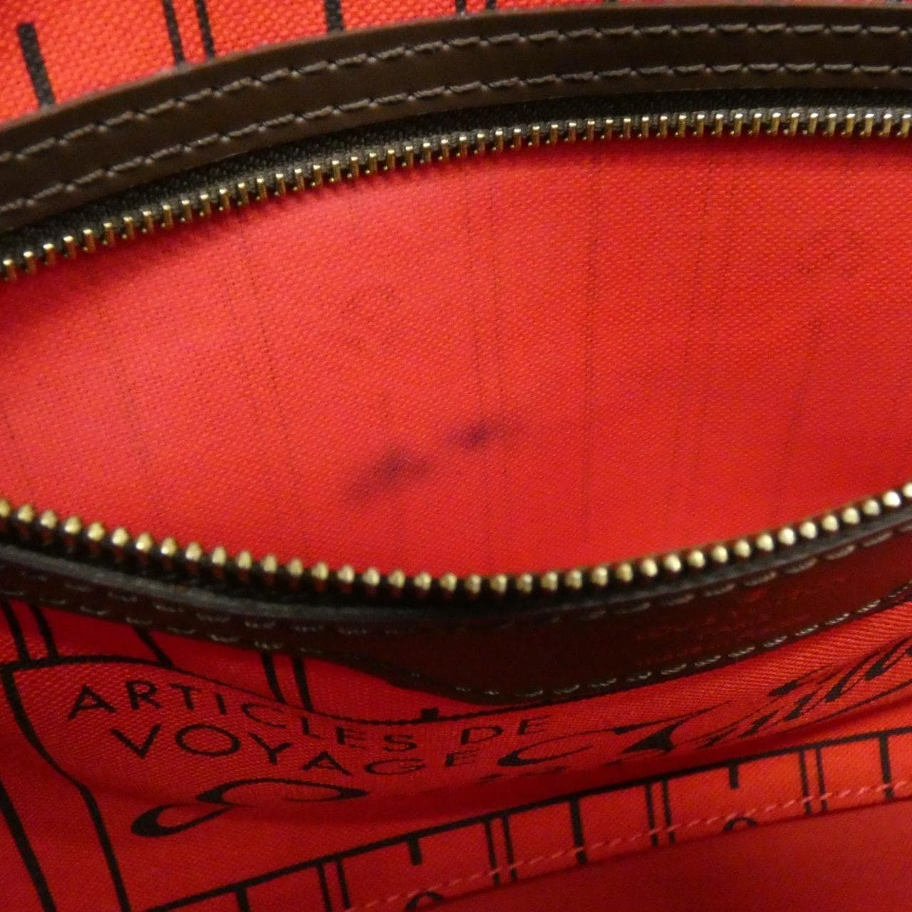 LOUIS VUITTON Damier Neverfull PM N51109 bag