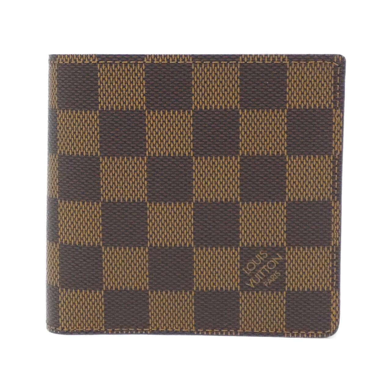 LOUIS VUITTON Damier Portefeuil Marco N61675 皮夾