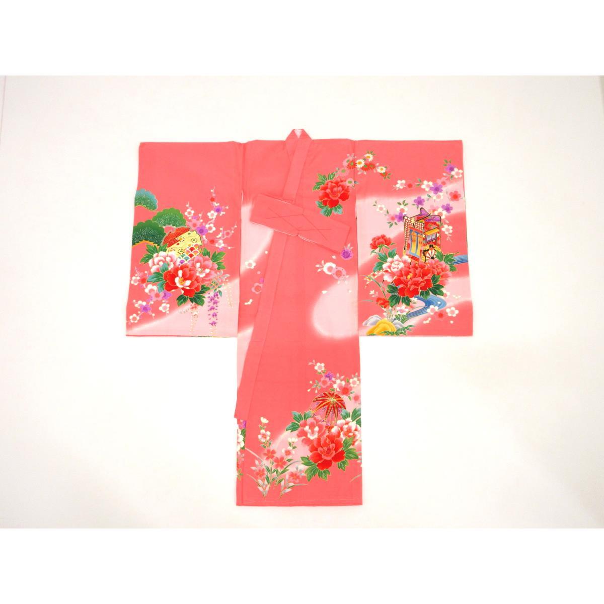【未使用品】子供　女の子一ツ身