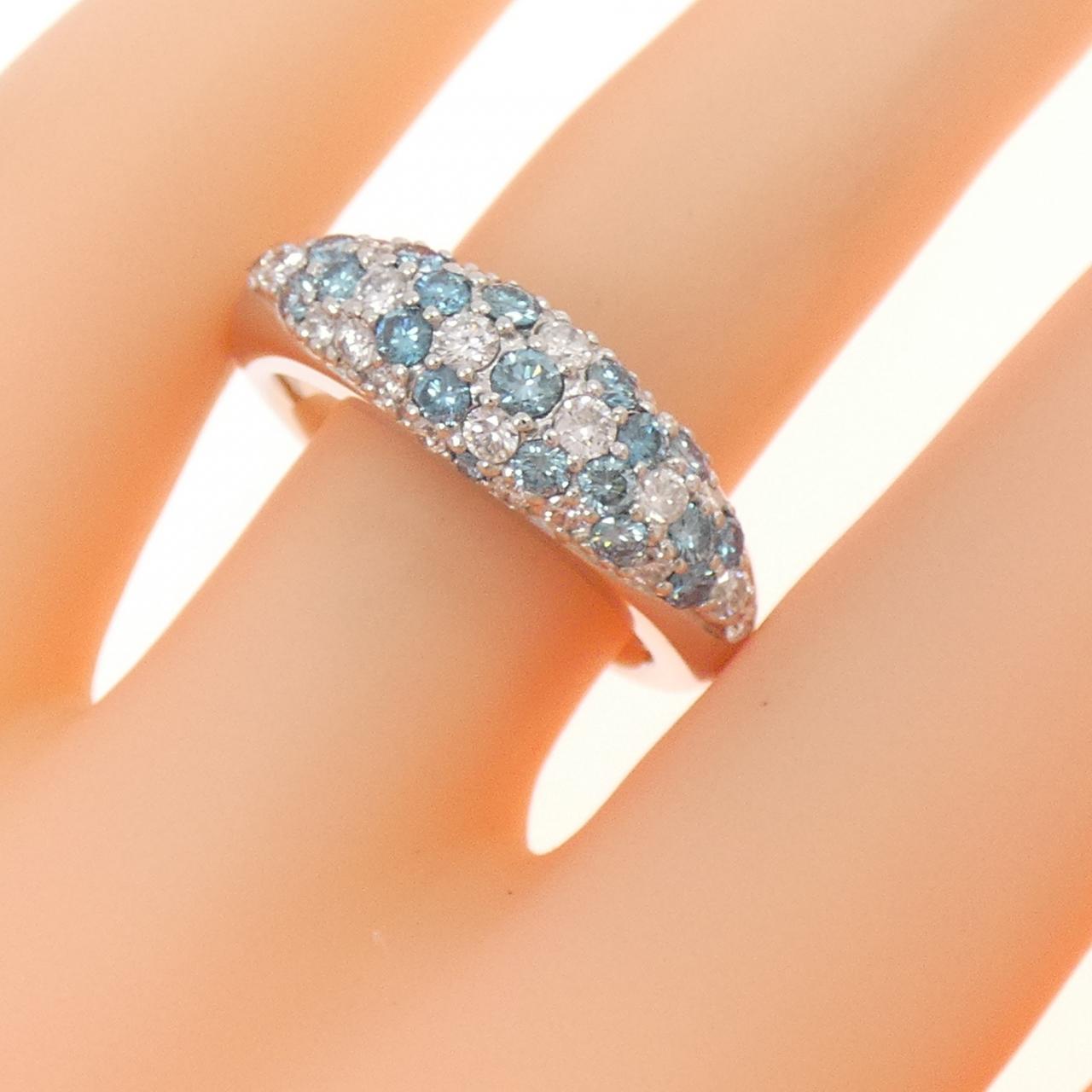 PT900 Pave Diamond Ring 1.05CT