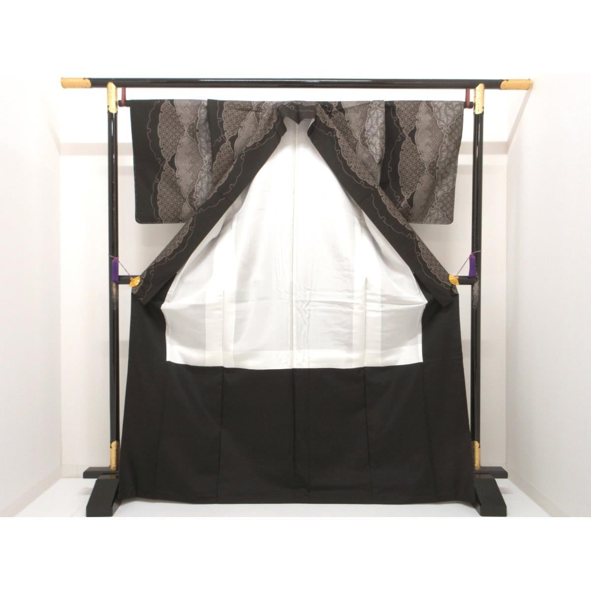 【未使用品】紬　九マルキ　証紙付【本場奄美大島紬】