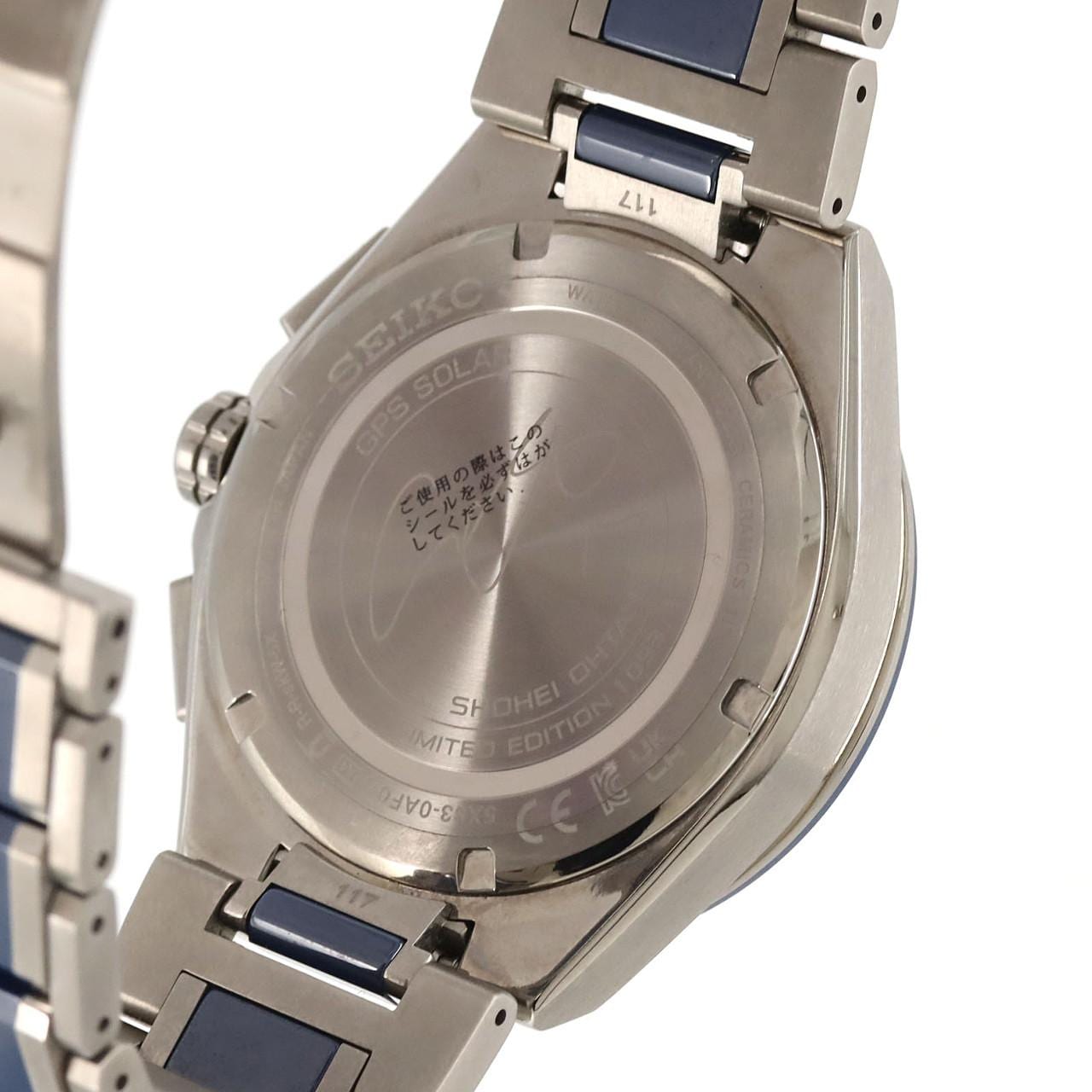 セイコー アストロン GPS電波時計 大谷翔平 LIMITED 5X83-0AF0-1/SBXC165 TI ソーラークォーツ