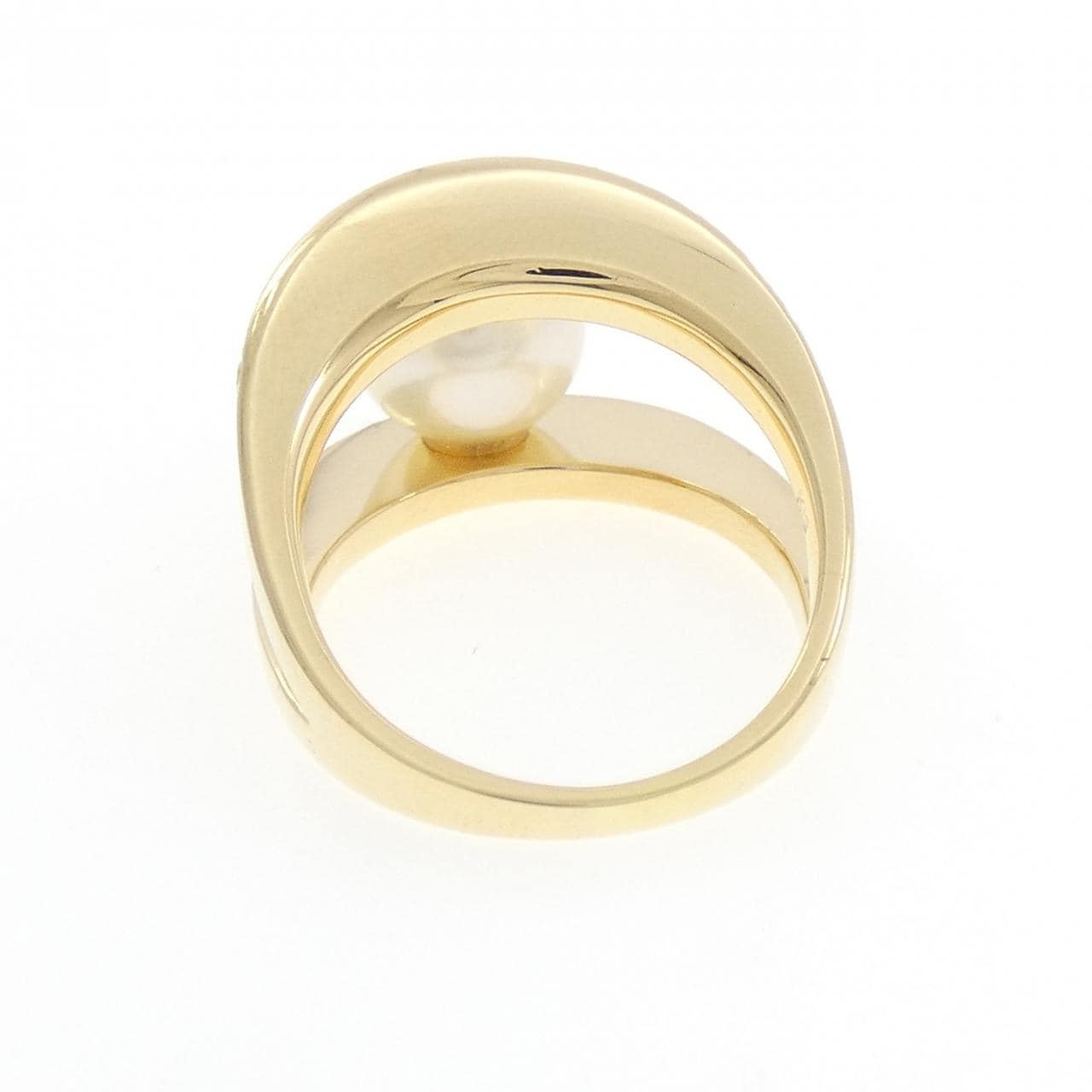 K18YG アコヤパール リング 9mm