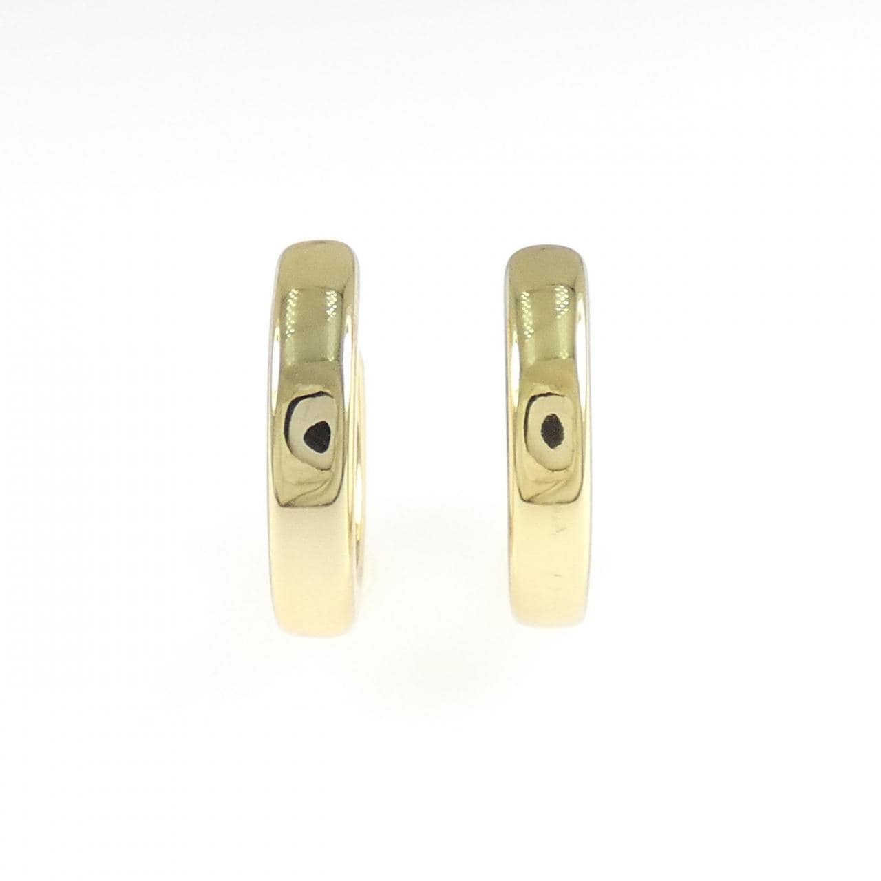 【新品】K18YG フープ ピアス