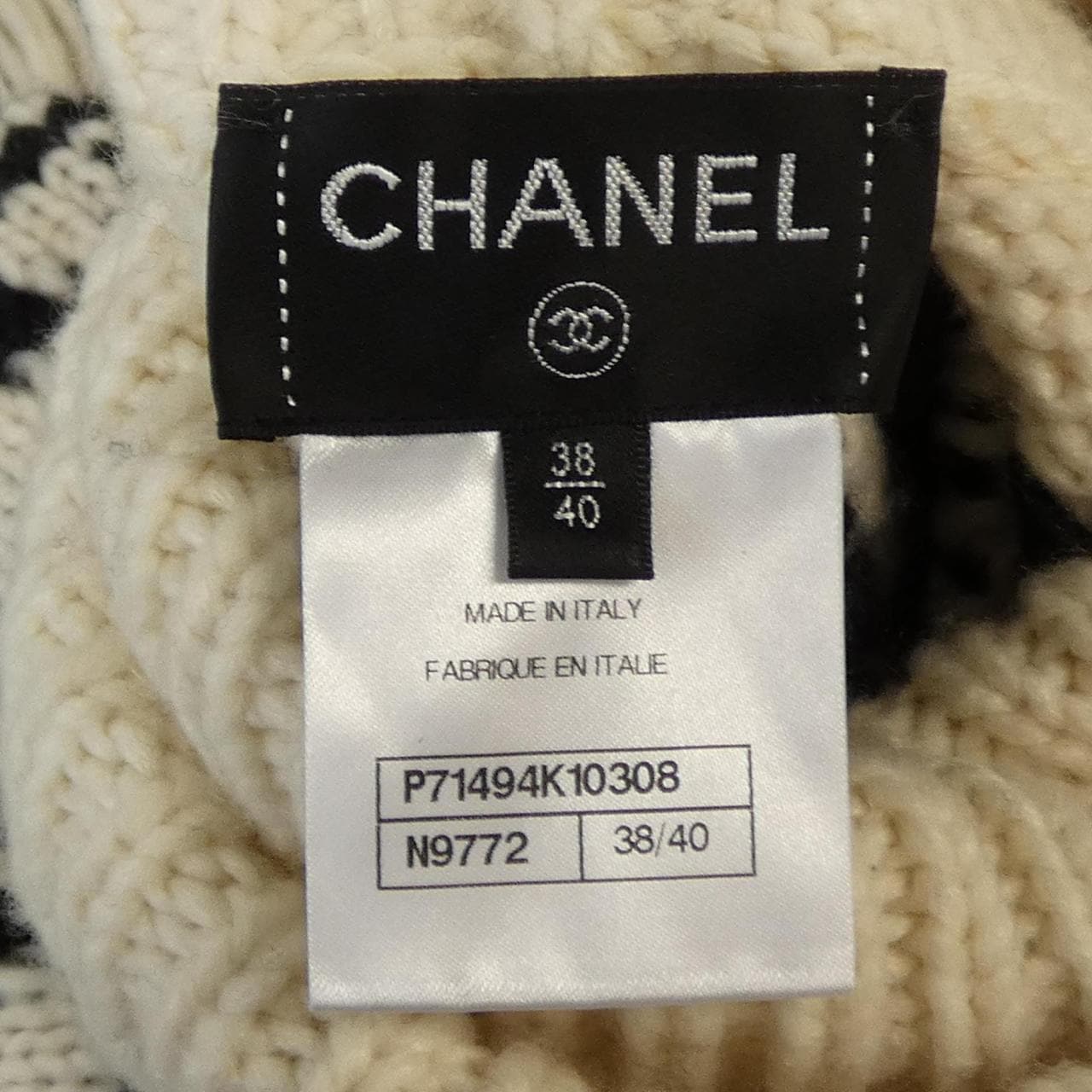 シャネル CHANEL P71494K10308 ポンチョ