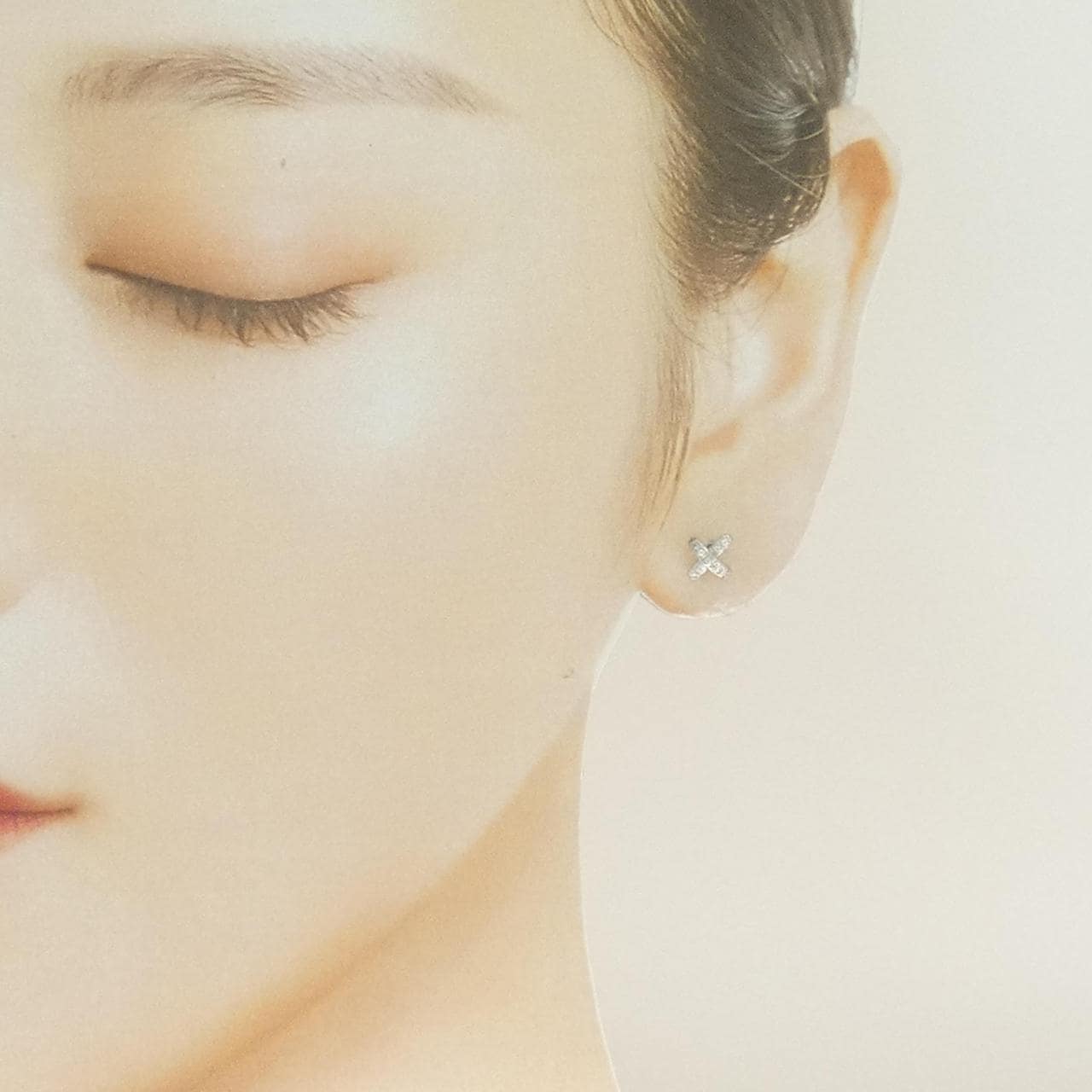 ティファニー クロスステッチ ピアス