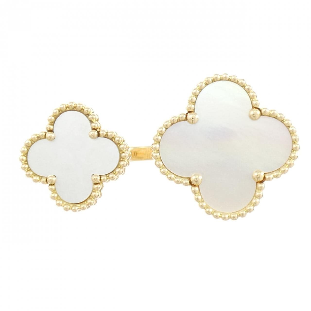 ヴァンクリーフ&アーペル マジックアルハンブラ アン トレ レ ドア リング