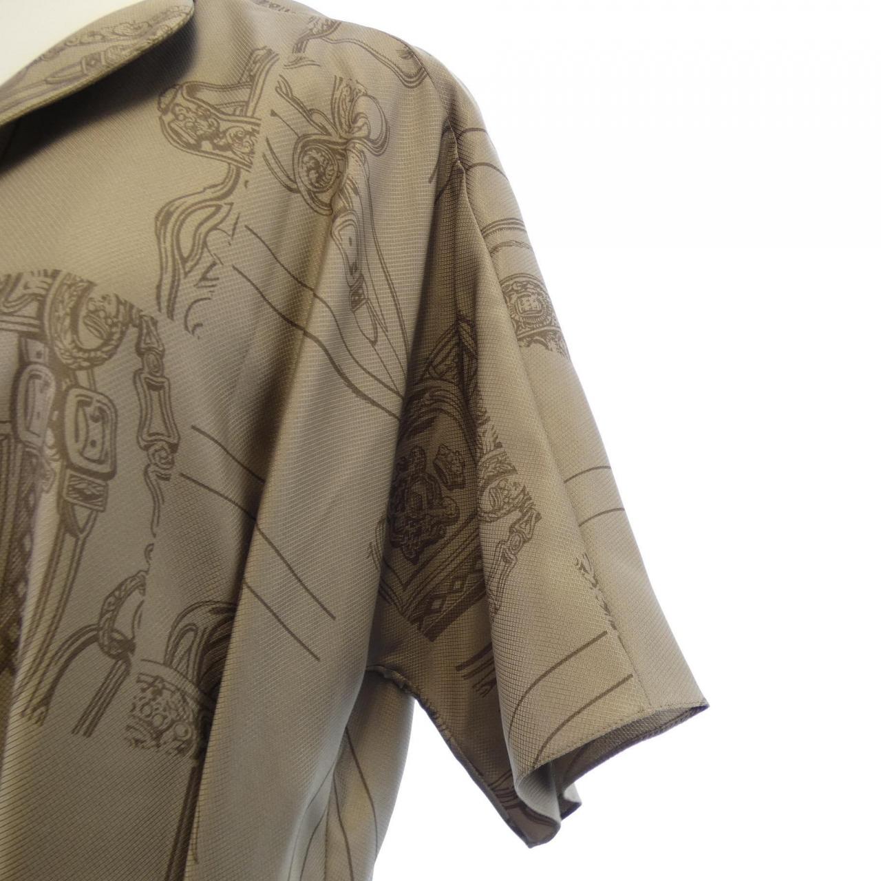 エルメス HERMES EN DESORDRE FINESSE 4H0572DL ツイルレーヌ ワンピース