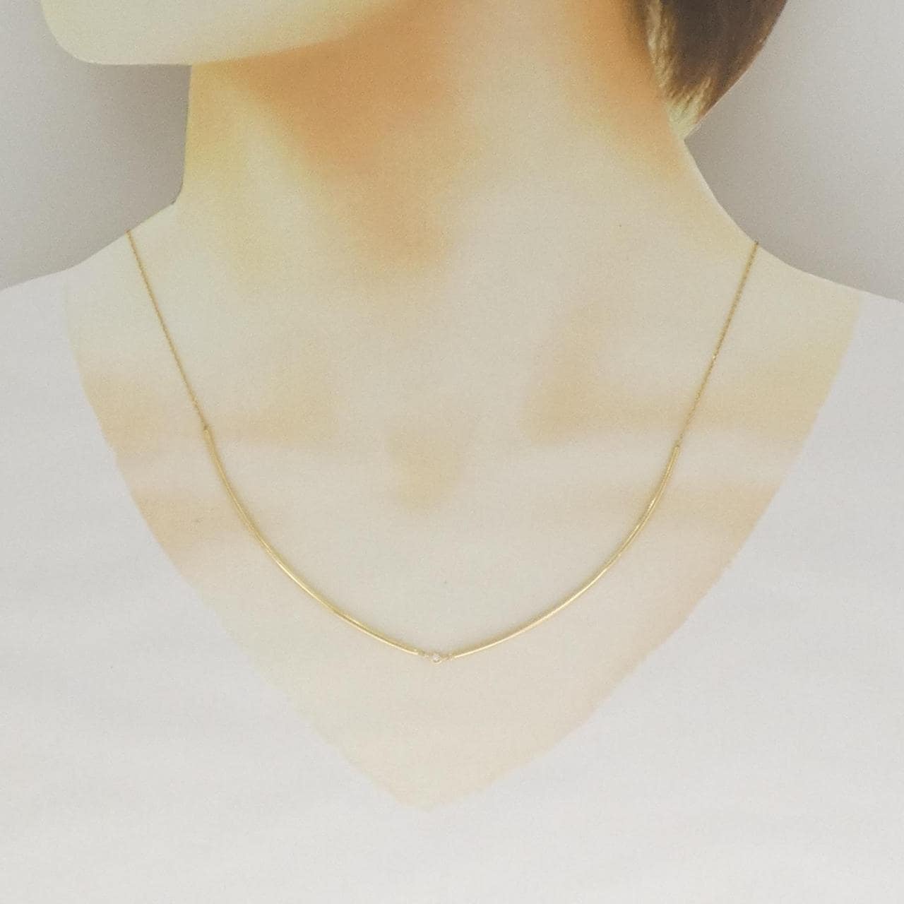 スタージュエリー ダイヤモンド　ネックレス 0.01CT