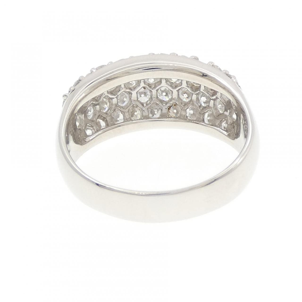 PT900 パヴェ ダイヤモンド リング 3.00CT