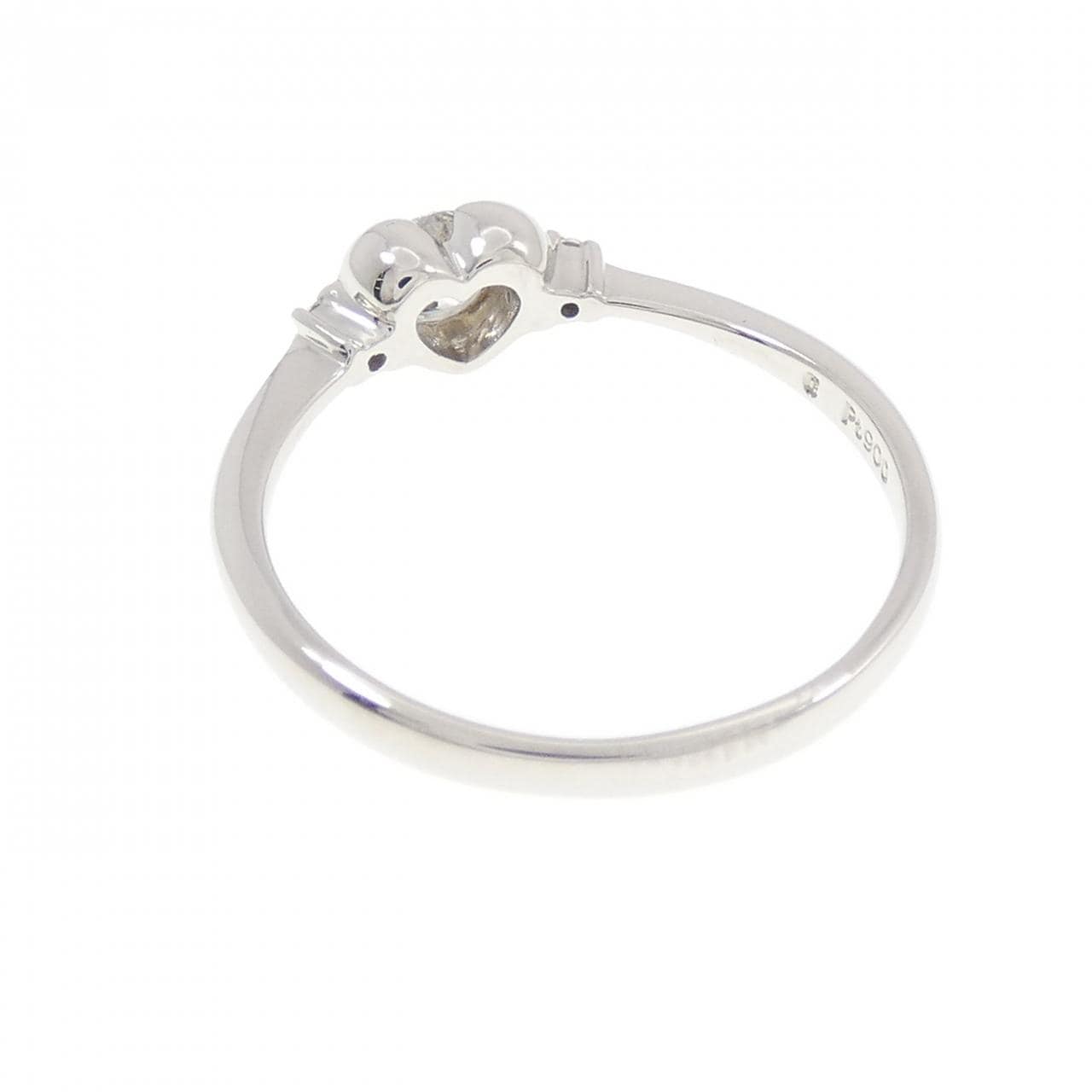 PT900 ハート ダイヤモンド リング 0.260CT