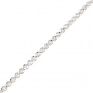 K18WG ダイヤモンド ブレスレット 0.54CT