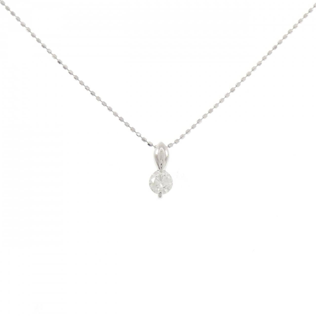 PT900/PT850 ダイヤモンド ネックレス 0.30CT