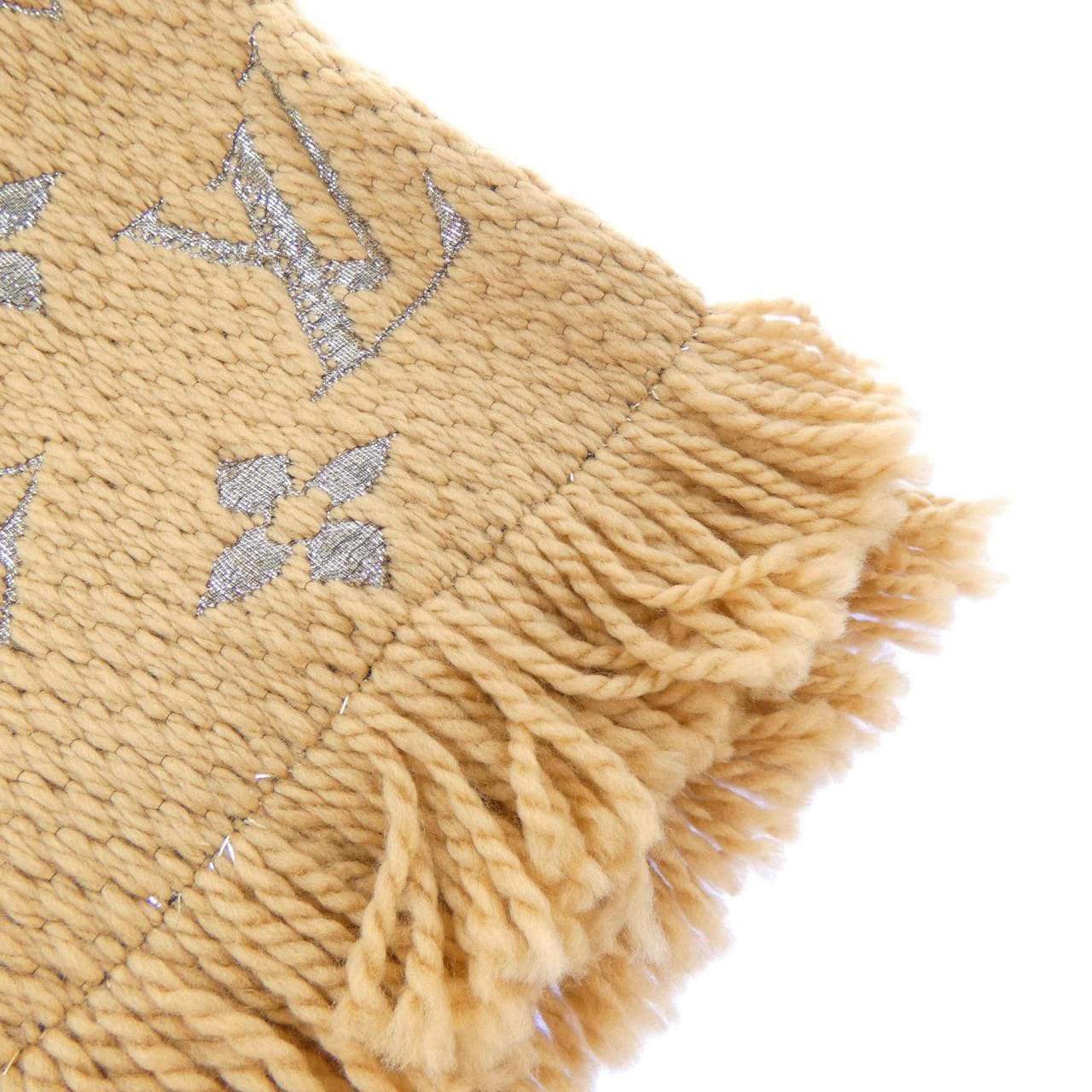 ルイヴィトン LOUIS VUITTON エシャルプ ロゴマニア シャイン M75834 MUFFLER