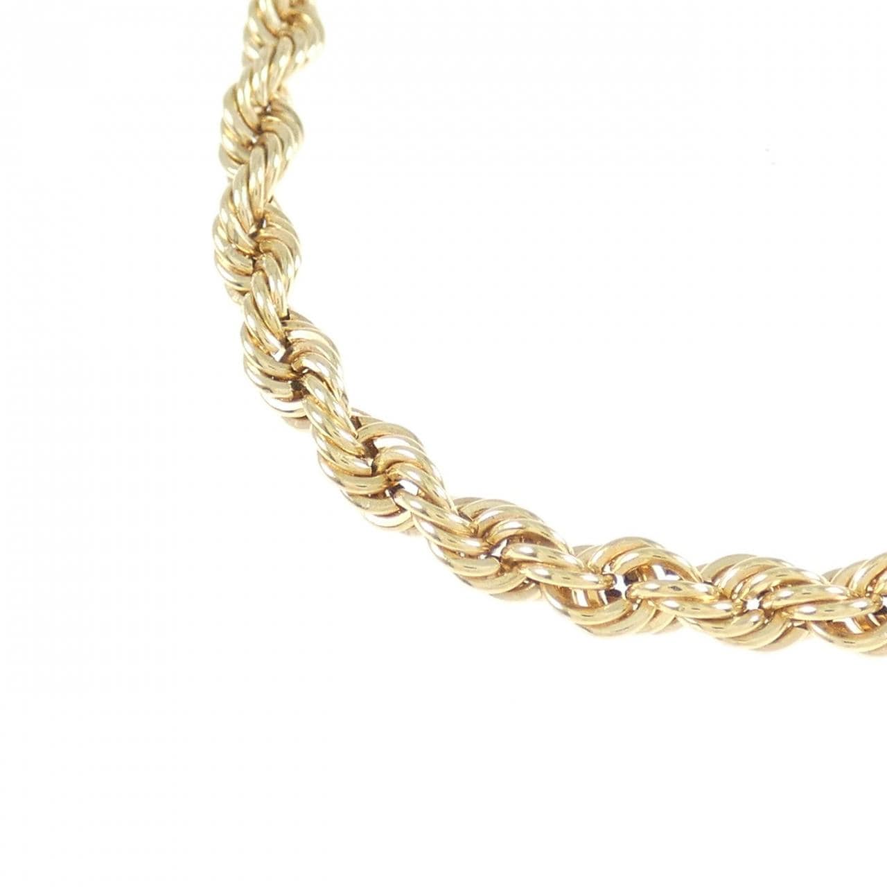 K18YG necklace
