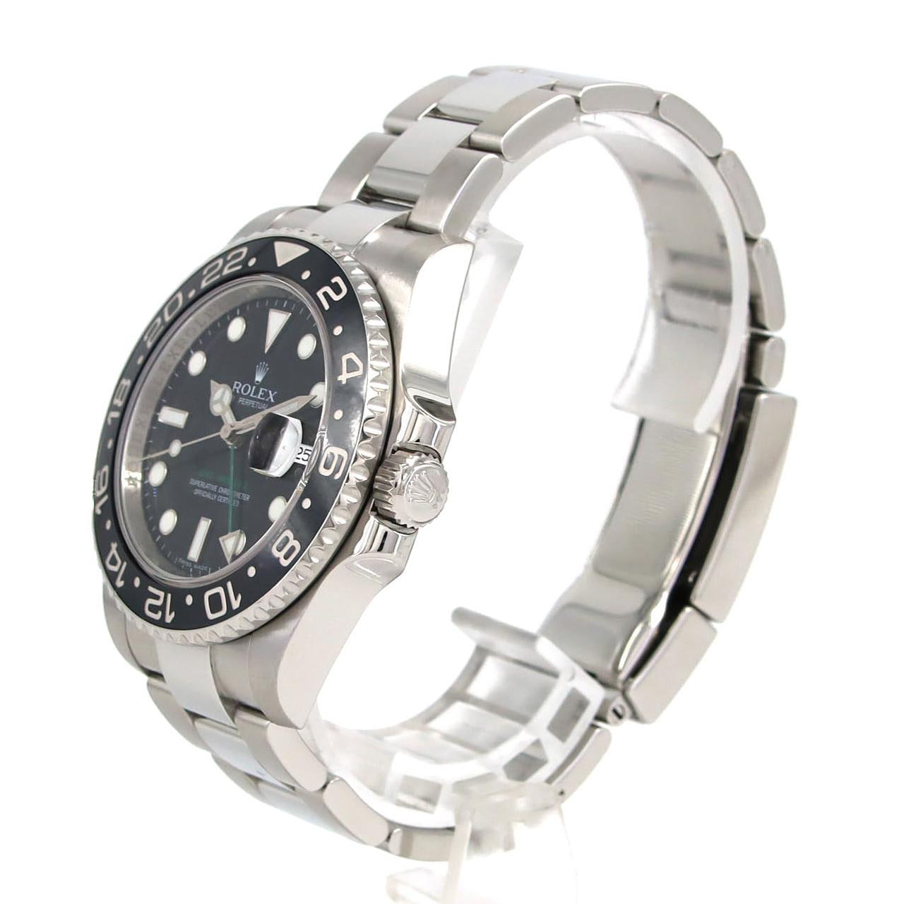 ロレックス GMTマスターⅡ 116710LN SS 自動巻 V番