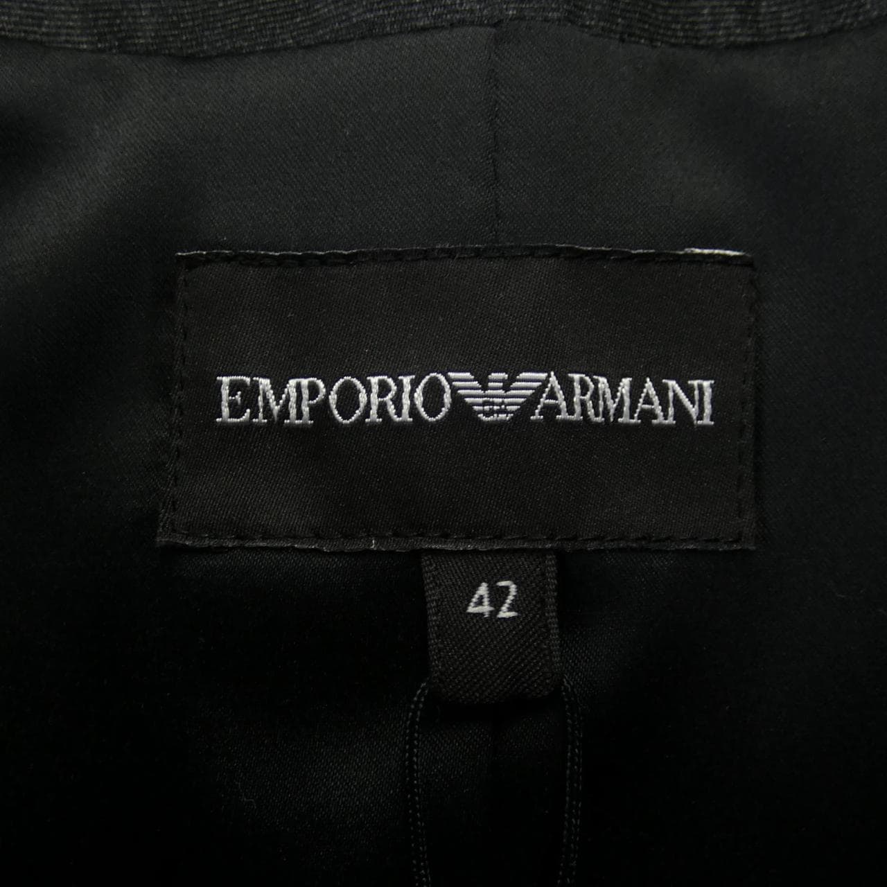 エンポリオアルマーニ EMPORIO ARMANI ノーカラージャケット