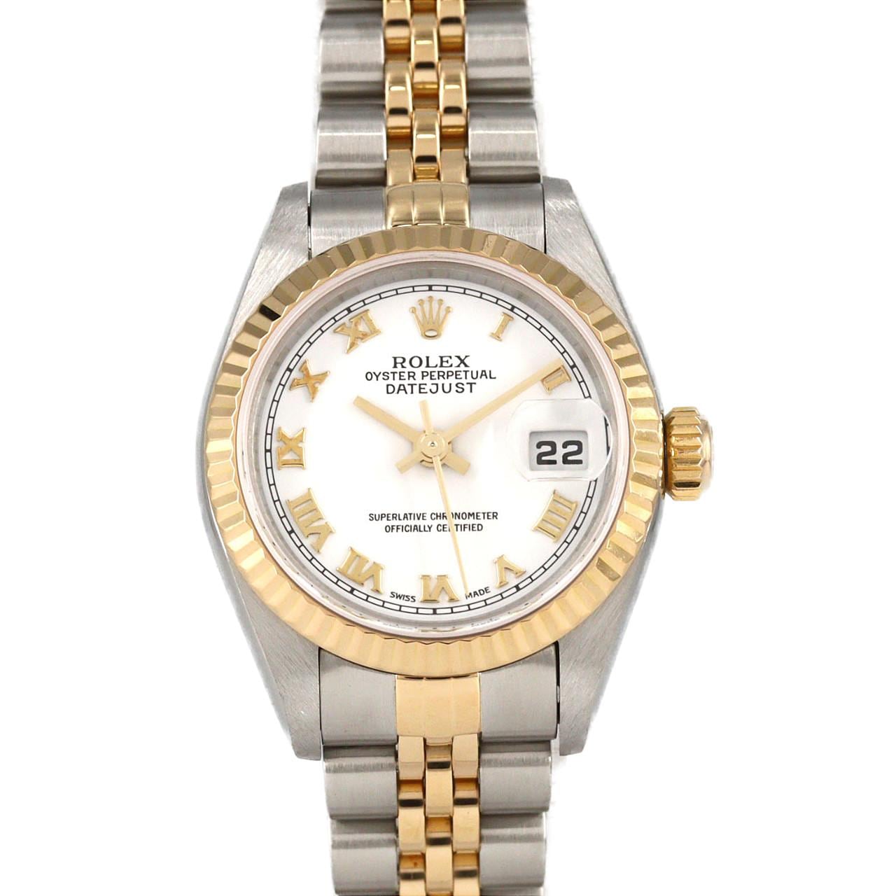 ロレックス デイトジャスト 79173 SSxYG 自動巻 P番