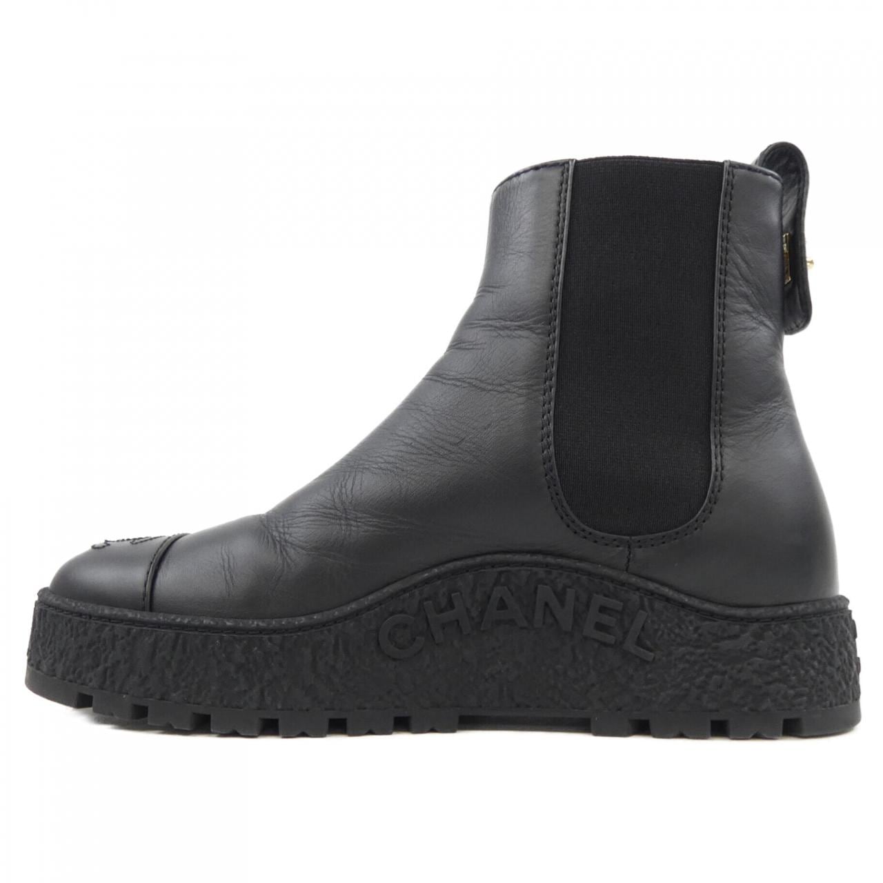 シャネル CHANEL アンクルブーツ ターンロック G37927X56283 ブーツ