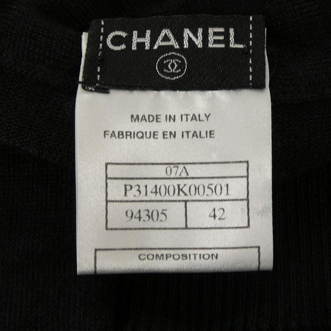 シャネル CHANEL P31400K00501 07A ニット