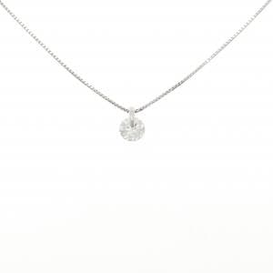 PT900/PT850 ソリティア ダイヤモンド ネックレス 1.077CT