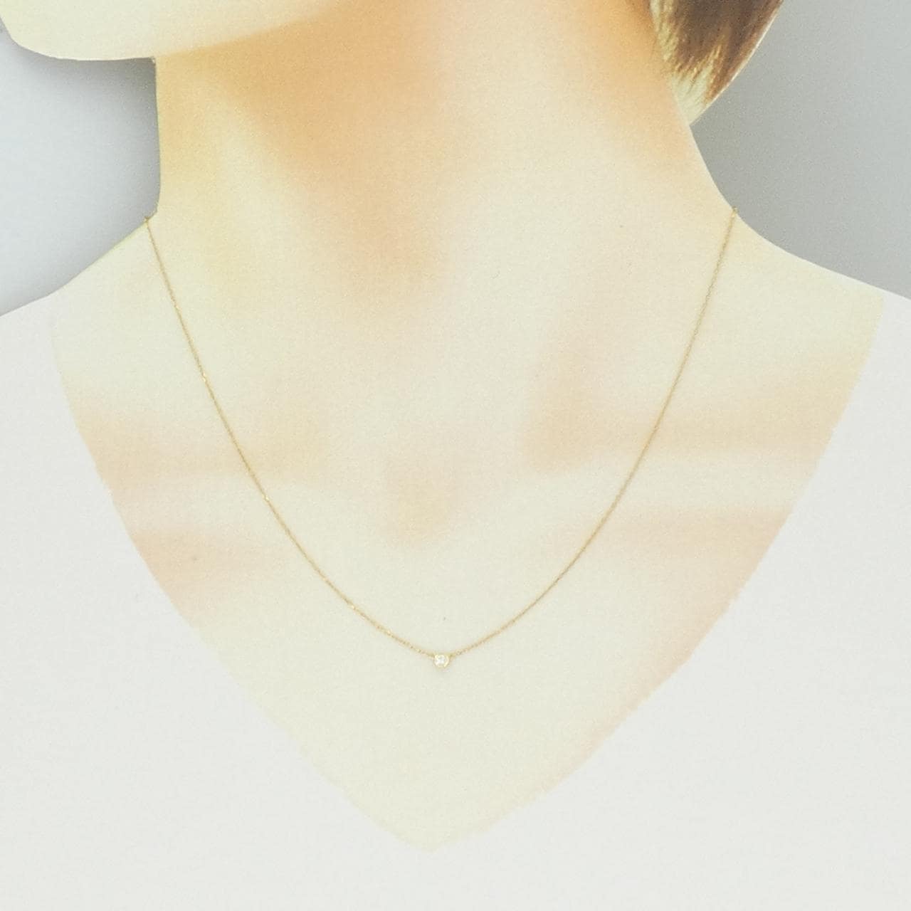アーカー ヌーディ ダイヤモンド ネックレス 0.06CT