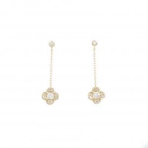 4°C Flower Diamond Earrings