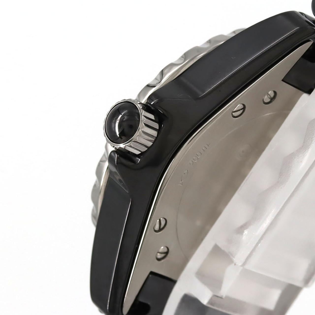 シャネル J12 33mmセラミック･12P H1625 セラミック クォーツ