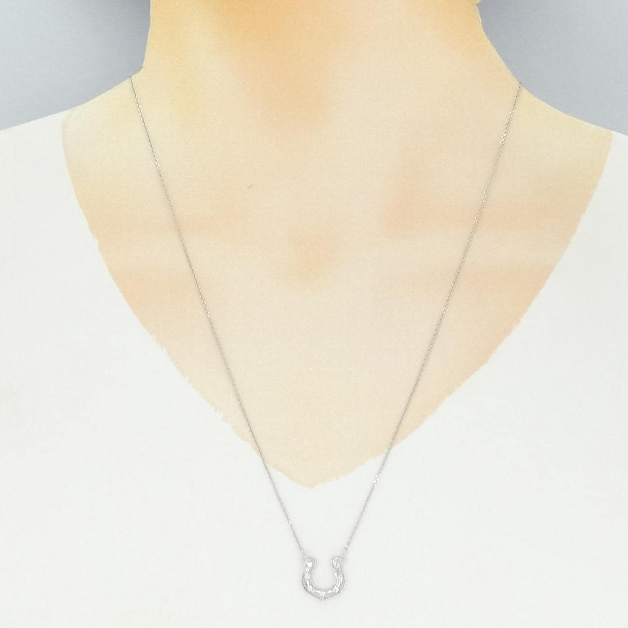 ユキザキ ダイヤモンド ネックレス 0.08CT