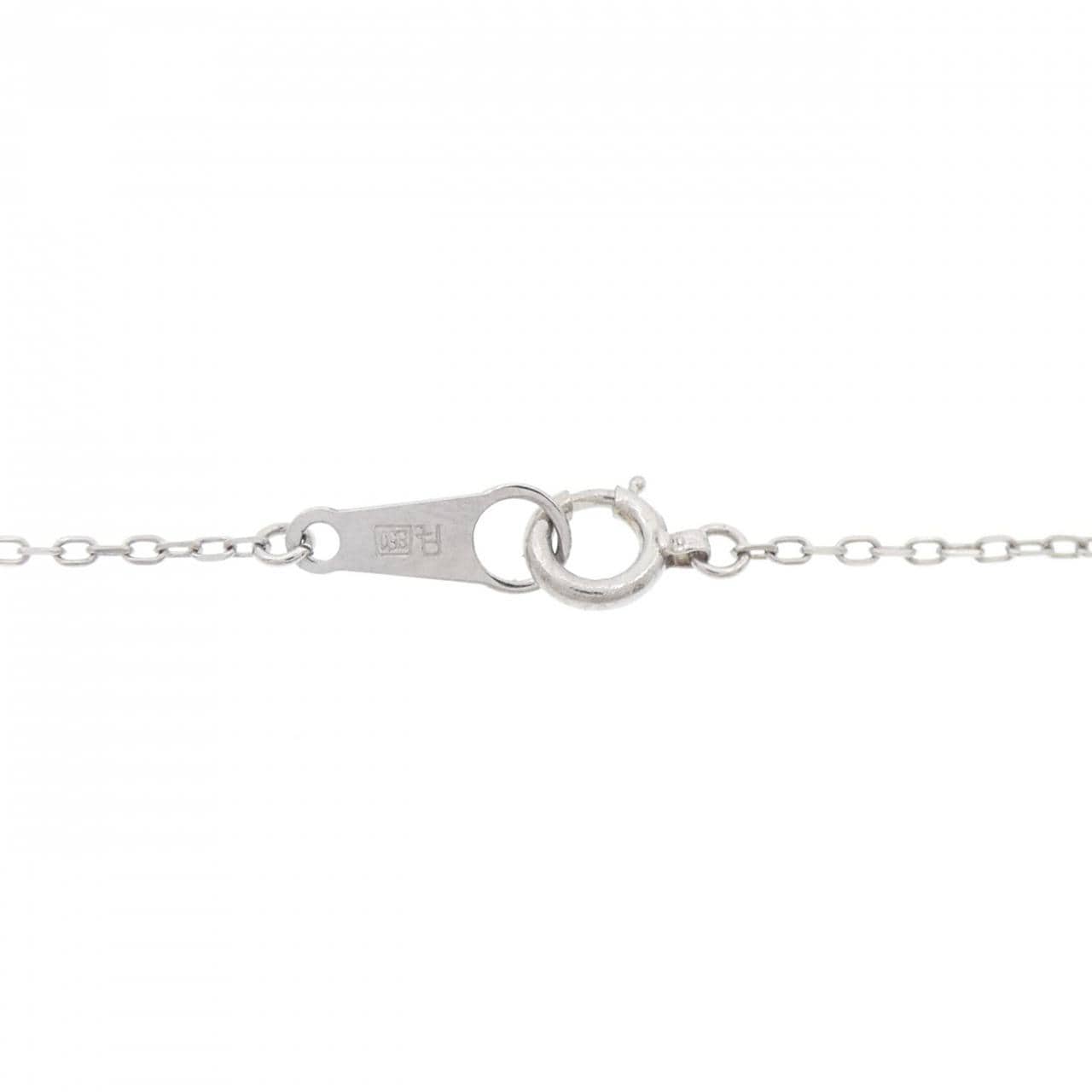 PT ソリティア ダイヤモンド ネックレス 0.29CT