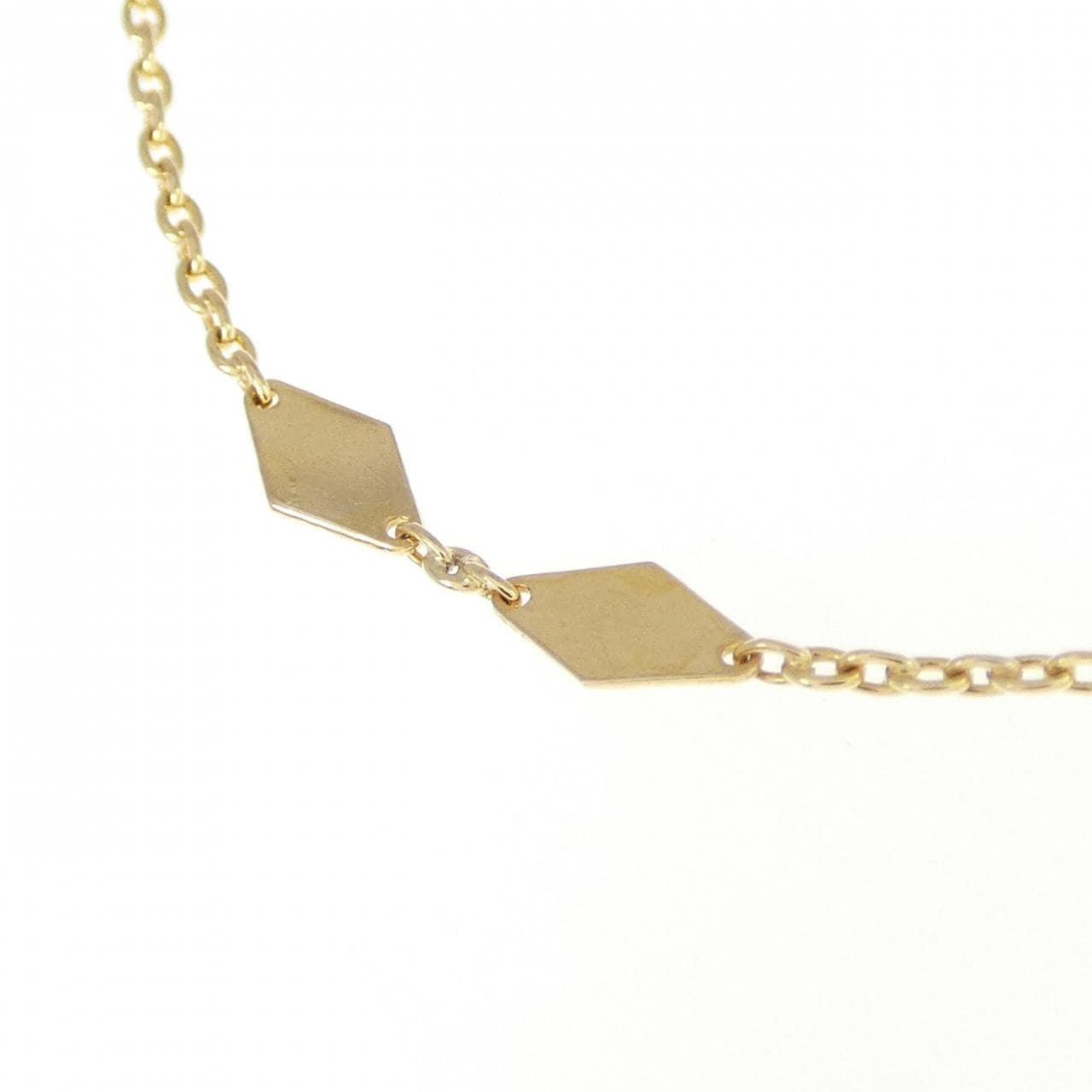K18YG necklace