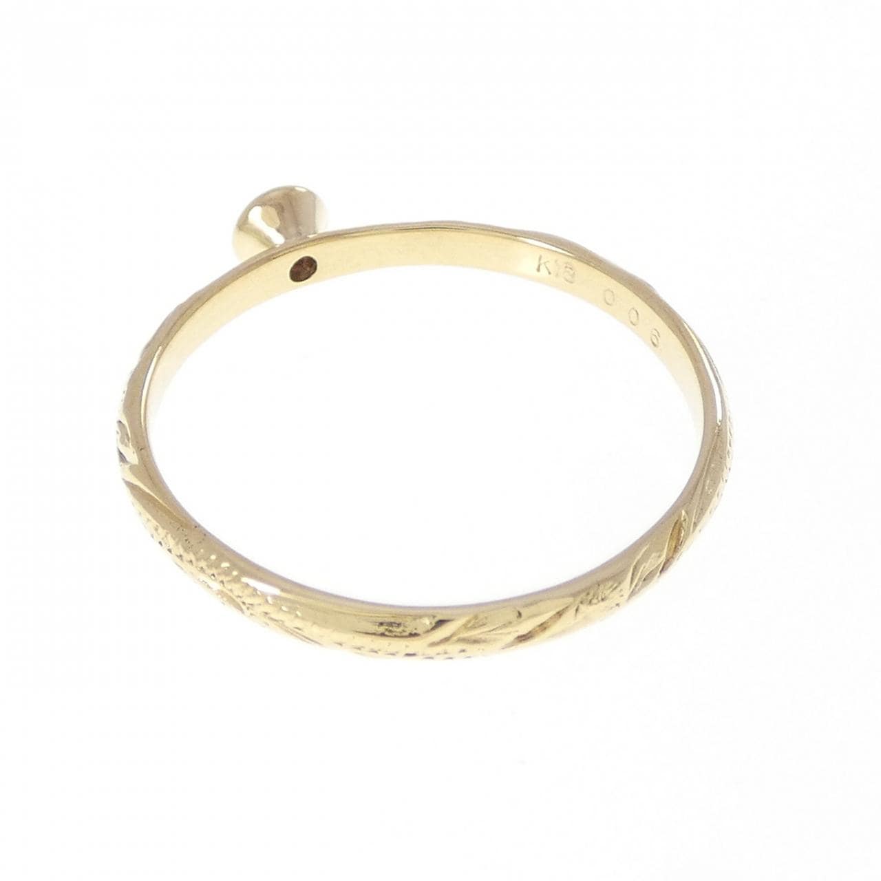 K18YG ダイヤモンド リング 0.06CT