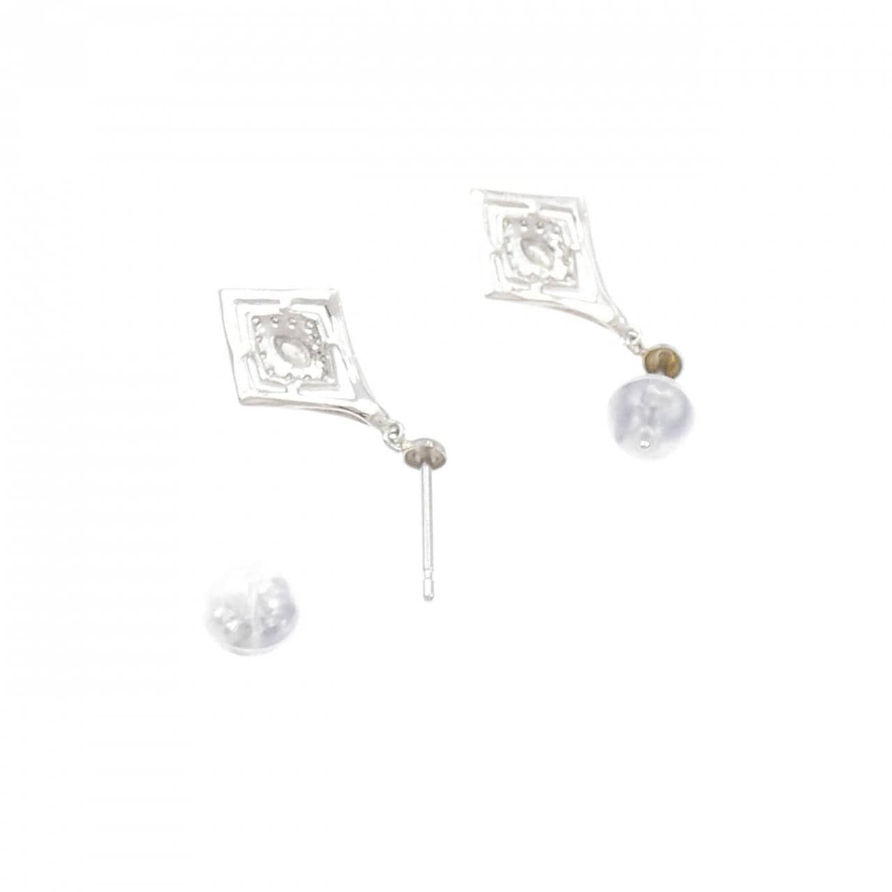 [新品] PT鑽石耳環 0.16CT